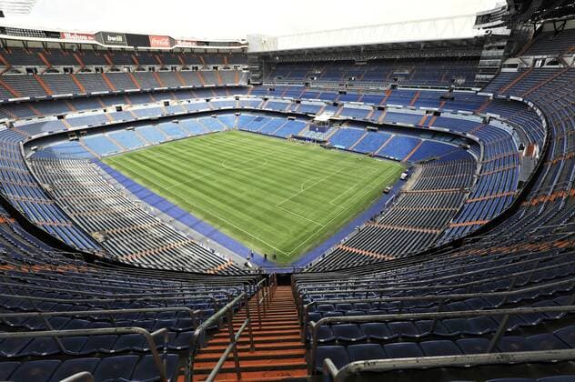 Estadio Santiago Bernabeu, Fußballstadion des spanischen Vereins Real Madrid, 80354 Plätze, Madrid, Spanien, Europa iblebo01928645