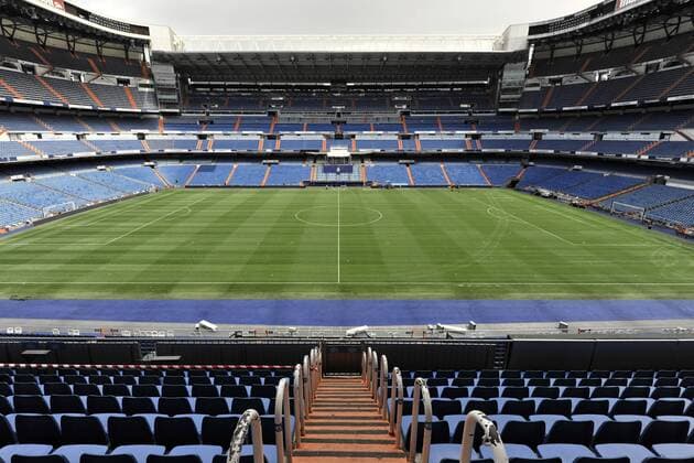 Estadio Santiago Bernabeu, Fußballstadion des spanischen Vereins Real Madrid, 80354 Plätze, Madrid, Spanien, Europa iblebo01928649