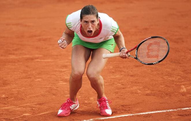 TENNIS - WTA, French Open 2011 PARIS,FRANKREICH,30.MAI.11 - TENNIS - WTA Tennis Damen Tour, Grand Slam, Roland Garros, French Open. Bild zeigt Andrea Petkovic (GER). 