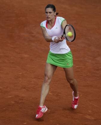 French Open 2011, Roland Garros,Paris,ITF Grand Slam Tennis Tournament . Andrea Petkovic (GER), Einzelbild,Aktion,