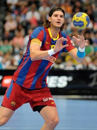KÖLN, 29.05.2011, Laszlo Nagy (FC Barcelona Borges) im Velux EHF FINAL4 Finale zwischen F.C. Barcelona Borges und Renovalia Ciudad Real