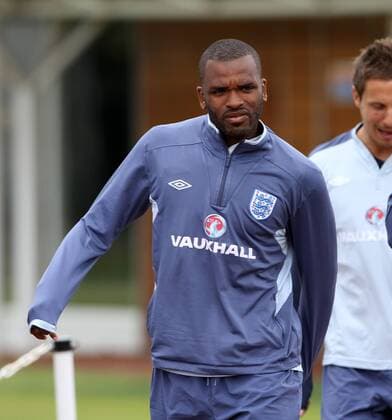 Englands Darren Bent in action during Training - England 31st May, 2011 EDITORIAL USE ONLY. No use with unauthorised audio, video, data, fixture lists, club league logos or live services. Online in-match use limited to 120 images, no video emulation. No use in betting, games or single club league player publications.