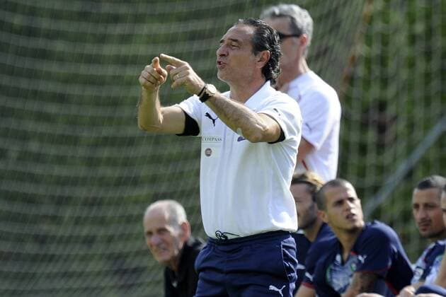 31.05.2011, Coverciano - Nationalteam Italien - Training 2011 - Nationaltrainer Cesare Prandelli 