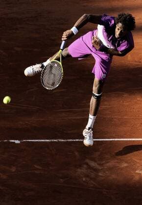 TENNIS - ATP, French Open 2011 PARIS,FRANKREICH,31.MAI.11 - TENNIS - ATP Tennis Herren World Tour, Grand Slam, Roland Garros, French Open. Bild zeigt Gael Monfils (FRA). 