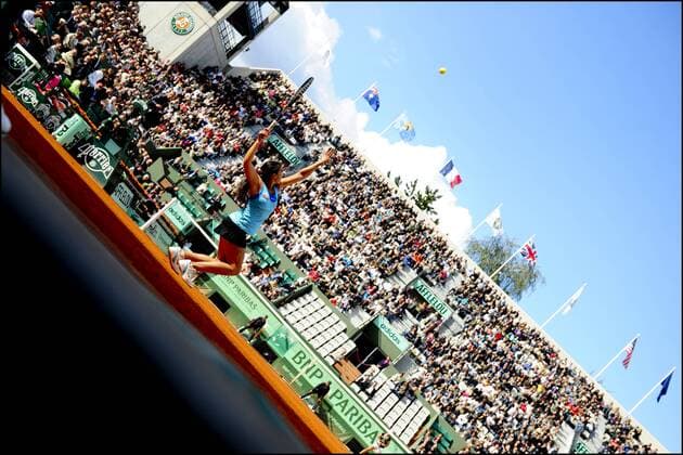 Marion Bartoli (Fra) Tennis: Internationaux de Roland Garros - 31.05.2011 - xJBAutissierx  o0 Totale Fan schräg