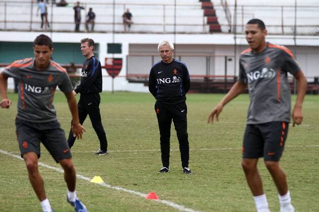 Nationaltrainer Bert van Marwijk - Training Niederlande - Rio de Janeiro RJ, Brasil - 01 06 2011. x(37)xGeraldoxBubniakx xFotoarenax  (4879) Treino da Holanda