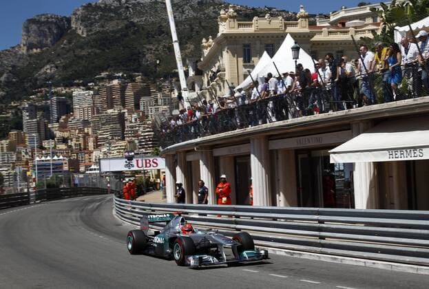 Motorsports: FIA Formula One World Championship 2011, Grand Prix of Monaco, 07 Michael Schumacher (GER, Mercedes GP Petronas F1 Team), xHOCHxZWEIx