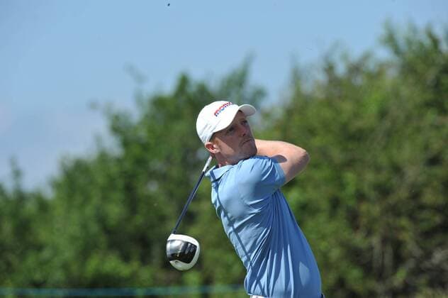 02.06.2011 David Horsey (ENG) in action during round 1 of the Saab Wales Open Golf Championship from Celtic Manor on the Twenty Ten Course in Newport Gwent Wales. xKevinxBatchelorx  ActionPlus11177799 Content restricted for UK based newspaper