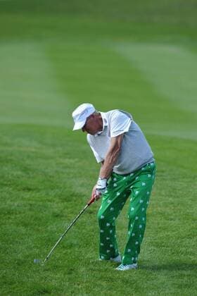 02.06.2011 John daly (USA) in action during round 1 of the Saab Wales Open Golf Championship from Celtic Manor on the Twenty Ten Course in Newport Gwent Wales. xKevinxBatchelorx  ActionPlus11177775 Content restricted for UK based newspaper