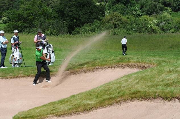 02.06.2011 Alejandro Canizares (ESP)in action during round 1 of the Saab Wales Open Golf Championship from Celtic Manor on the Twenty Ten Course in Newport Gwent Wales. xKevinxBatchelorx  ActionPlus11177794 Content restricted for UK based newspaper