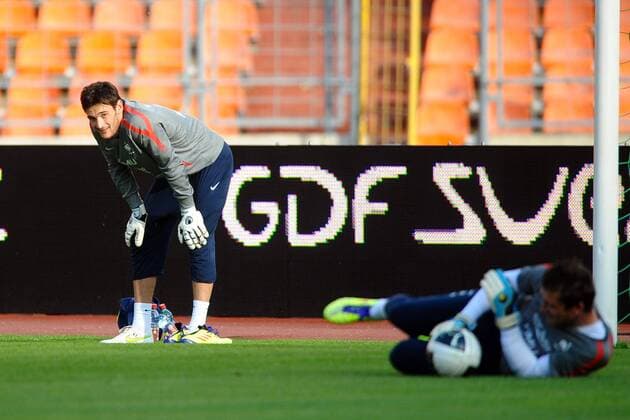 Training - Equipe de France - Hugo LLORIS - - xEDFxAnthonyBibardxFEPx 