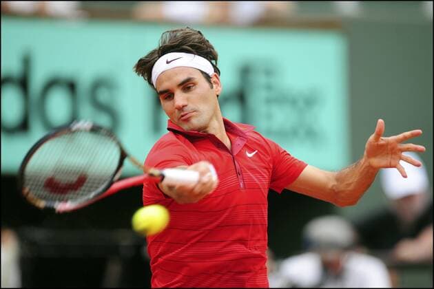 Roger Federer (Sui) Tennis: Internationaux de Roland Garros - 03.06.2011 - 1 2 finale homme JBAutissier PanoramiC 