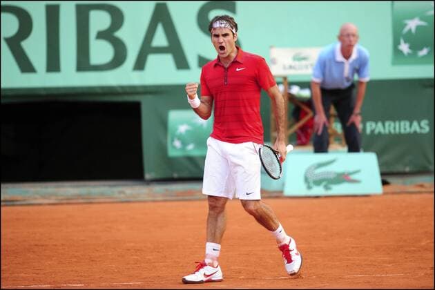 Roger Federer (Sui) Tennis: Internationaux de Roland Garros - 03.06.2011 - 1 2 finale homme JBAutissier PanoramiC 
