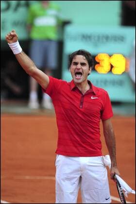 Roger Federer (Sui) Tennis: Internationaux de Roland Garros - 03.06.2011 - 1 2 finale homme JBAutissier PanoramiC 