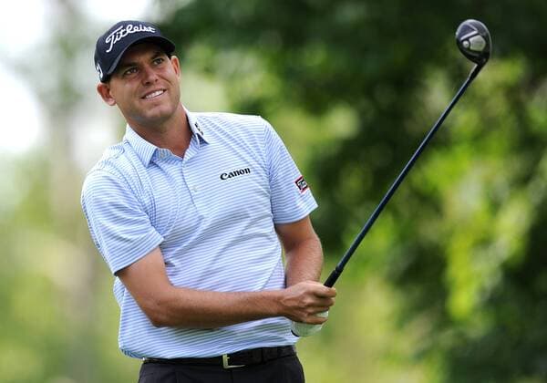 3 June 2011: Bill Haas tees off the 5th during the Memorial Golf Tournament second round of play at Muirfield Village Golf Course in Dublin, OH. PGA Golf Herren JUN 03 Memorial - Second Round Icon154110603006 EDITORIAL USE ONLY