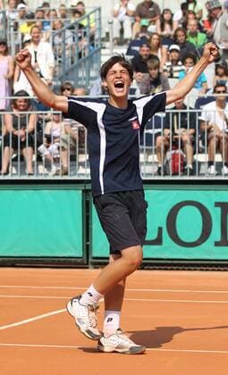 Marko Osmakcic, SUI, during Longines Future Tennis Aces at French Open 2011 in Paris; 04 06 2011 -