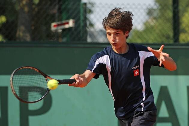 Marko Osmakcic, SUI, during Longines Future Tennis Aces at French Open 2011 in Paris; 04 06 2011 -