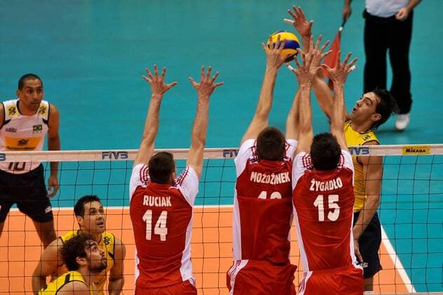Giba --- Volleyball, World League, Brasilien vs. Polen in Rio de Janeiro. x(11)xCelsoxPupox xFotoarenax  (4898)
