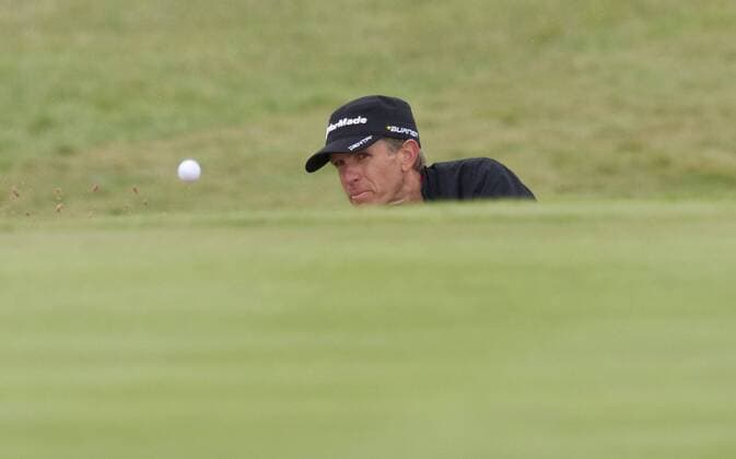 05.06.2011 Christian Cevaer (FRA) in action during round 4 of the Saab Wales Open Golf Championship from Celtic Manor on the Twenty Ten Course in Newport Gwent Wales. xKevinxBatchelorx  ActionPlus11179446 Content restricted for UK based newspaper