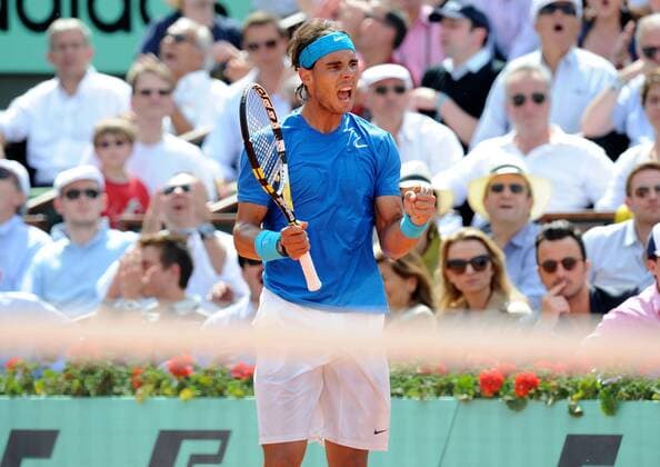 PARIS, 05.06.2011, Rafael Nadal (ESP) Finale gegen bei den French Open 2011 in Paris Roland Garros o0 Tennis