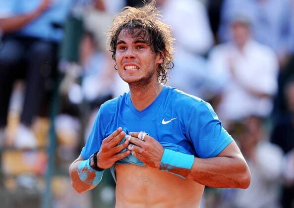 PARIS, 05.06.2011, Rafael Nadal (ESP) Finale gegen bei den French Open 2011 in Paris Roland Garros o0 Tennis