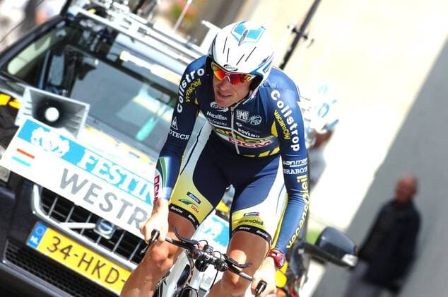 2011, Criterium du Dauphine Libere, tappa prolog Saint Jean de Maurienne, Vacansoleil 2011, Lieuwe Westra - 