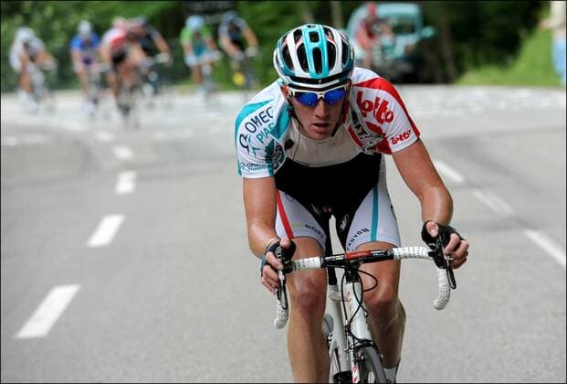 Jürgen Van Den Broeck (BEL Omega Pharma Lotto) Cyclisme : Criterium du Dauphine libere - Etape 1 - 06.06.2011 - PhotoNews Panoramic 