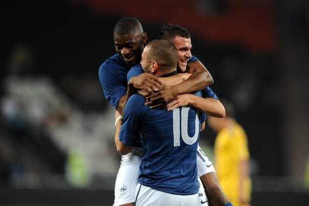 Abou DIABY - Marvin MARTIN - Karim BENZEMA - FRA - UKR xAnthonyBibardxFEPx 