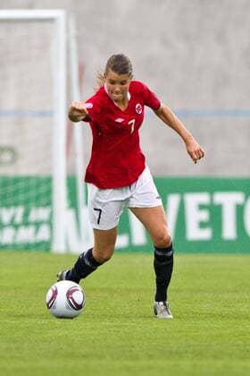 Andrine Hegerberg (NOR), JUNE 5th, 2011 - Football : UEFA Women s Under 19 Championship Group B match between Norway 5-1 Spain at Tullio Morganti stadium in Forli, Italy.  (ptmb017739)