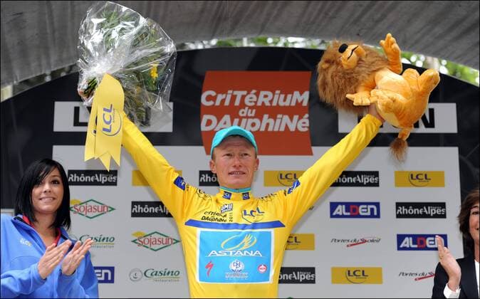 ALEXANDRE VINOKOUROV ( KAZ ASTANA ) Cyclisme : Criterium du Dauphine libere - Etape 2 - Voiron Lyon - 07.06.2011 - PhotoNews Panoramic 