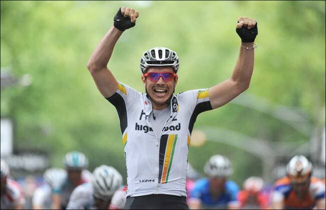 JOHN DEGENKOLB ( ALL HTC - HIGHROAD ) Cyclisme : Criterium du Dauphine libere - Etape 2 - Voiron Lyon - 07.06.2011 - PhotoNews Panoramic 