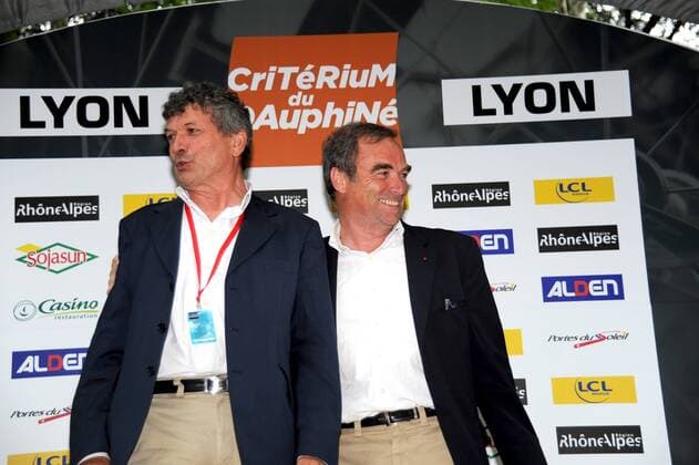 Criterium Du Dauphine Libere, 2. Etappe: Voiron - Lyon, Hinault Bernard, Thevenet Bernard, Lyon 