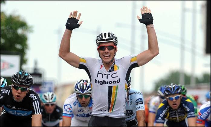 JOHN DEGENKOLB ( GER HTC HIGHROAD ) - Criterium du Dauphine Libere - Etappe 4 - La Motte Servolex Macon - 09.06.2011 - xPhotoNewsx  o0 Etappensieg