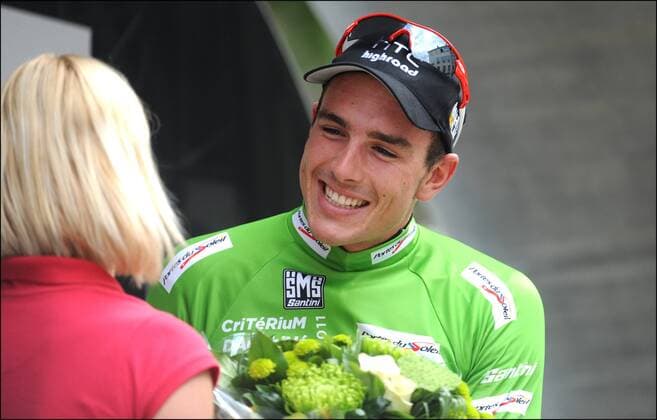 JOHN DEGENKOLB ( GER HTC HIGHROAD ) - Criterium du Dauphine Libere - Etappe 4 - La Motte Servolex Macon - 09.06.2011 - xPhotoNewsx  o0 Etappensieg Siegerehrung