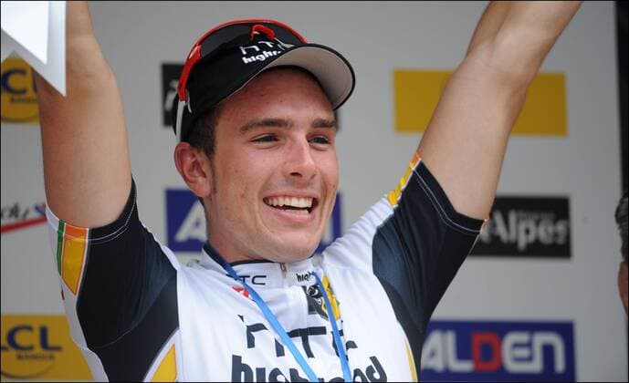 JOHN DEGENKOLB ( GER HTC HIGHROAD ) - Criterium du Dauphine Libere - Etappe 4 - La Motte Servolex Macon - 09.06.2011 - xPhotoNewsx  o0 Etappensieg Siegerehrung