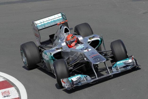 Motorsports: FIA Formula One World Championship 2011, Grand Prix of Canada, 07 Michael Schumacher (GER, Mercedes GP Petronas F1 Team), xHOCHxZWEIx