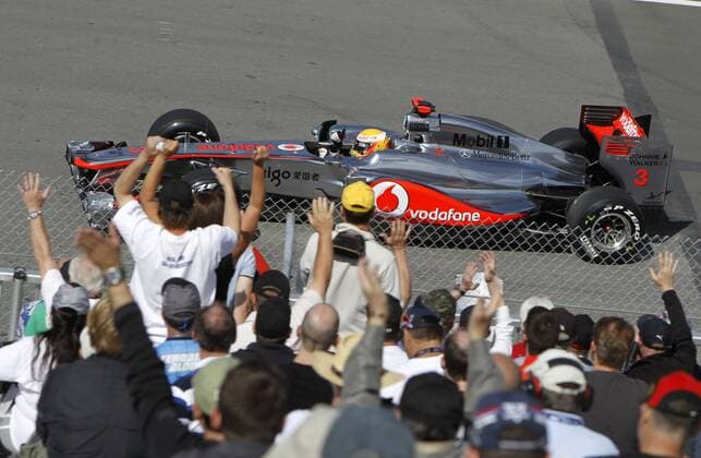 Motorsports: FIA Formula One World Championship 2011, Grand Prix of Canada, 03 Lewis Hamilton (GBR, Vodafone McLaren Mercedes), xHOCHxZWEIx