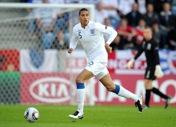 FUSSBALL UEFA U21-EUROPAMEISTERSCHAFT 2011 GRUPPE B Spanien - England 12.06.2011 Chris Smalling (England) 