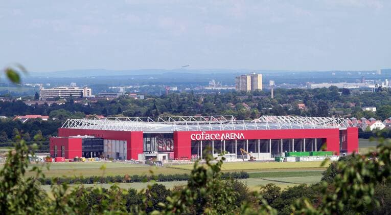 Fußball, Stadiongeschichte 1. FSV Mainz 05 Coface Arena, Heimspielstätte des 1. FSV Mainz 05