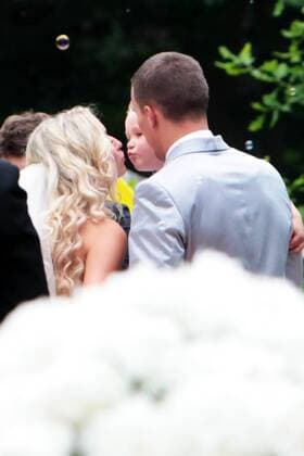 Lukas Podolski (Germany 1. FC Köln) weds his fiancee Monika Puchalska (Poland) on June 11, 2011 in Kamionna, Poland  IMG_2458 o0 Familie Bräutigam Braut Sohn Kind Louis