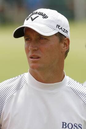 13 JUN 2011: Alexander Noren during practice for the 2011 United States Open at the Congressional Golf Course in Bethesda, MD. PGA Golf Herren JUN 13 US Open - Practice Round Icon357110613448 EDITORIAL USE ONLY
