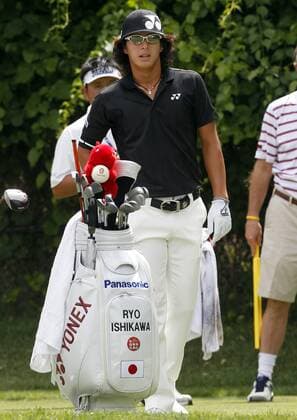 13 JUN 2011: Ryo Ishikawa during practice for the 2011 United States Open at the Congressional Golf Course in Bethesda, MD. PGA Golf Herren JUN 13 US Open - Practice Round Icon357110613060 EDITORIAL USE ONLY