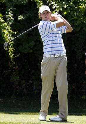 13 JUN 2011: Peter Uihlein (A) during practice for the 2011 United States Open at the Congressional Golf Course in Bethesda, MD. PGA Golf Herren JUN 13 US Open - Practice Round Icon357110613003 EDITORIAL USE ONLY