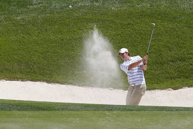 13 JUN 2011: Peter Uihlein (A) during practice for the 2011 United States Open at the Congressional Golf Course in Bethesda, MD. PGA Golf Herren JUN 13 US Open - Practice Round Icon357110613410 EDITORIAL USE ONLY