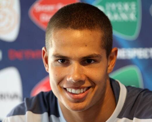 Englands Jack Rodwell during his press conference Training Training - England U21 14th June, 2011 EDITORIAL USE ONLY. No use with unauthorised audio, video, data, fixture lists, club league logos or live services. Online in-match use limited to 120 images, no video emulation. No use in betting, games or single club league player publications.