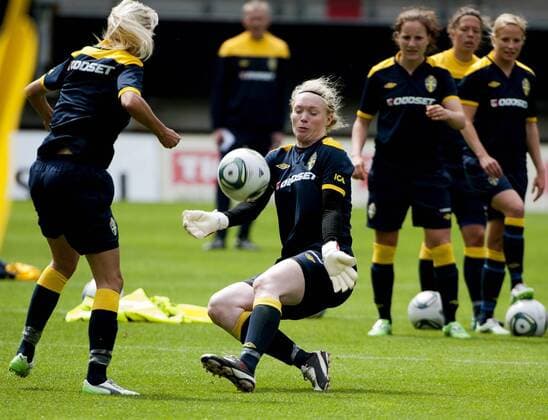 15.06.2011, Göteborg - Training Schweden 2011 - Hedvig Lindahl --- KOD 0300003 