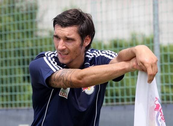 FUSSBALL - RBS, Training TAXHAM,AUSTRIA,16.JUN.11 - FUSSBALL - tipp3 Bundesliga powered by T-Mobile, Red Bull Salzburg, Trainingsstart. Bild zeigt Nikola Pokrivac (RBS). 