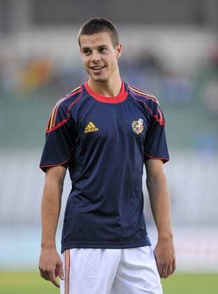 FUSSBALL UEFA U21 EUROPAMEISTERSCHAFT 2011 GRUPPE B 15.06.2011 Tschechische Republik - Spanien Cesar Azpilicueta (Spanien) 