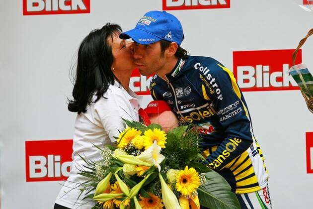 Thomas DE GENDT ( BEL Vacansoleil - DCM Pro Cycling Team ) gewinnt die letzte Bergetappe der Tour de Suisse - Podium - Siegerehrung - Event: Tour de Suisse - Tour of Switzerland 2011 - 7. Etappe - Vaduz (FL) nach Serfaus Fiss Ladis 222.8 km - Location: Serfaus Fiss Ladis - Osttirol - Österreich - Europa - Datum: 17.06.2011 - Contact
