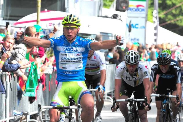 Tour de Suisse, 8. Etappe, Tubach - Schaffhausen --- Etappensieger Peter Sagan (Liquigas Cannondale) 